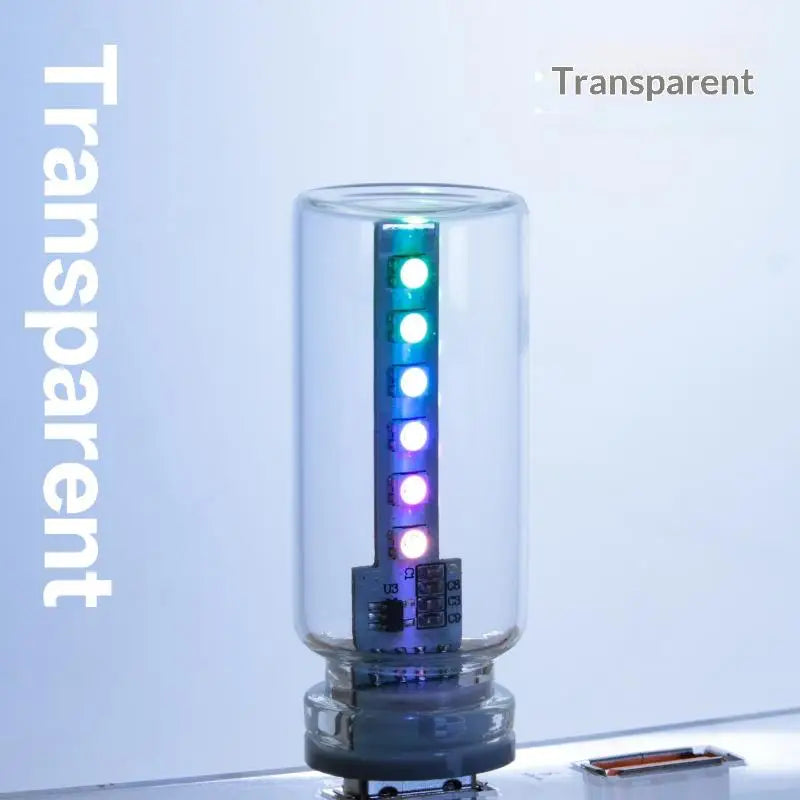 USB Ambient Mood Light, Touch Control Dimmable for Bedroom or Car, Soothing Multi-Color Nightlight & Perfect Gift Idea