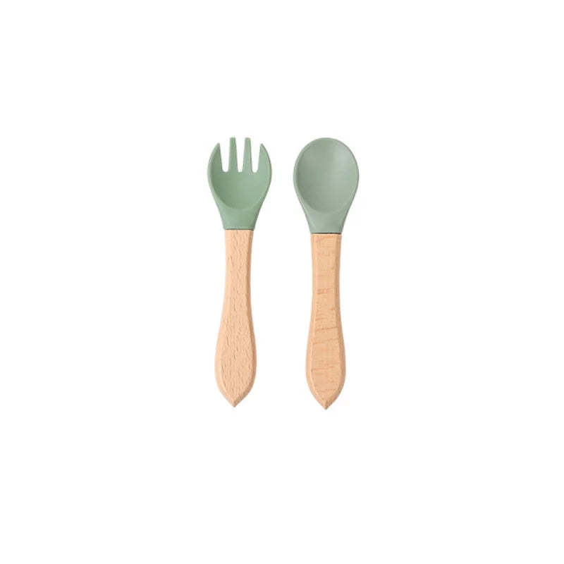 EtherealBe Children's Silicone Tableware Set - 8 Pieces