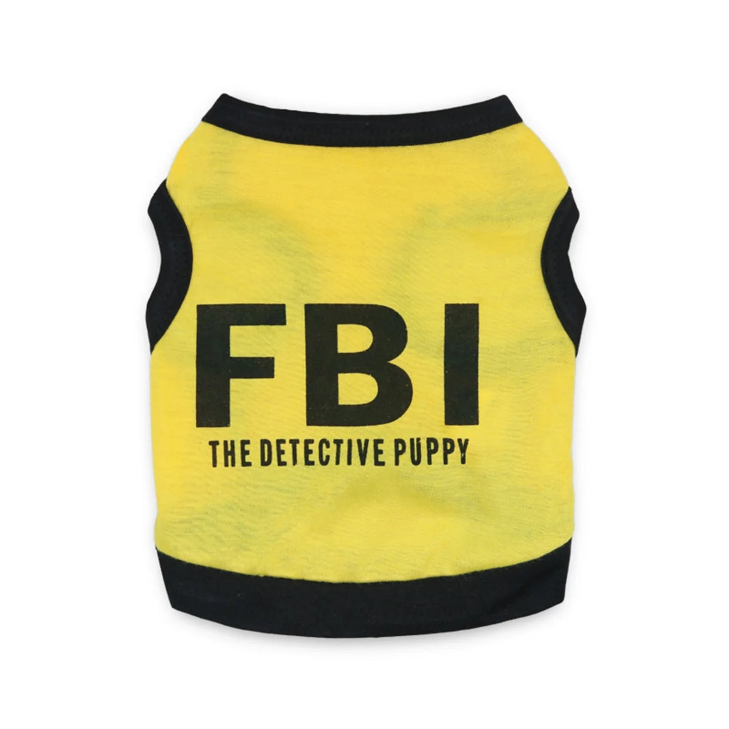 Police Suit Cosplay Dog Clothes Black Elastic Vest Puppy T-Shirt Coat Accessories Apparel Costumes  Pet Clothes for Dogs Cats
