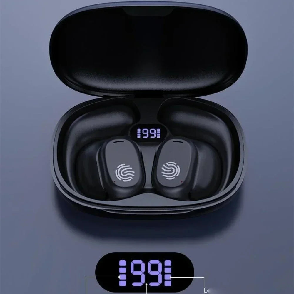 Original Lenovo Wireless Earbuds Bluetooth Bone Conduction Earphones Sports HiFi 9D Stereo TWS Touch Control Noise Cancel