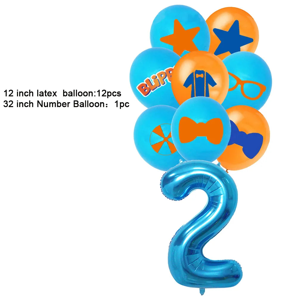 Bli-Ppi-Toy English Teacher Theme Birthday Party Decorative Disposable Tableware Set Background Balloon Banner Baby Shower Gift