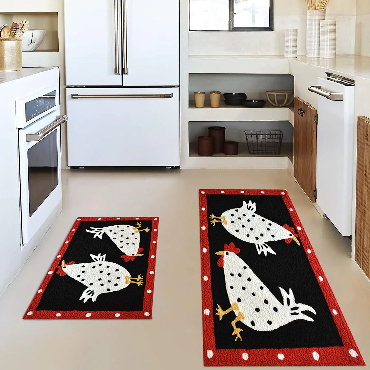 Kitchen Mat for Floor Non-slip Absorbent Kitchen Rug Kitchen Carpet Long Carpet Bathroom Mat Washable Decor Entrance Doormat
