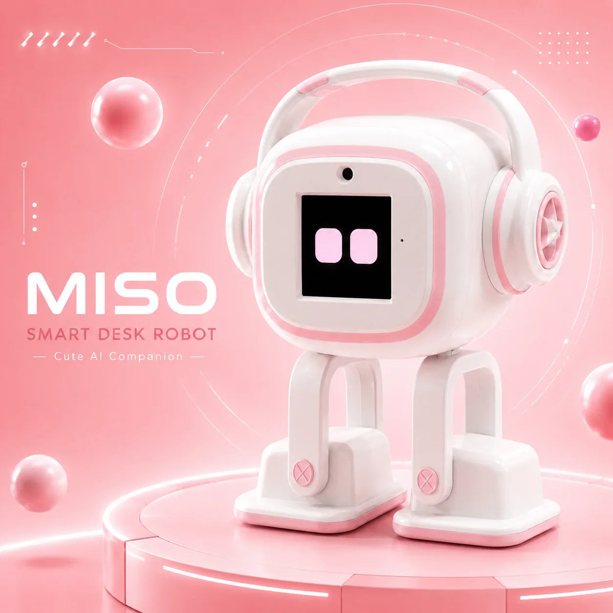 AI Robot | Multilingual Smart Chat, Interactive Assistant, Dancing Robot,  Desktop Companion，Desktop Toy Gift
