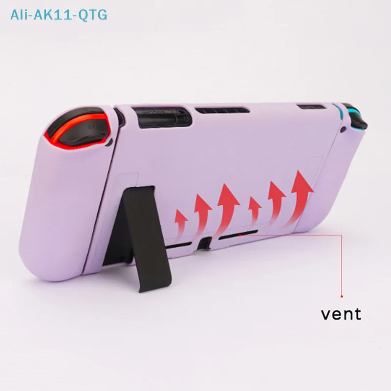 NEW Protective Case Compatible With  Switch OLED Console And Joy-Cons, Switch Can Be Inserted In Dock With Shell
