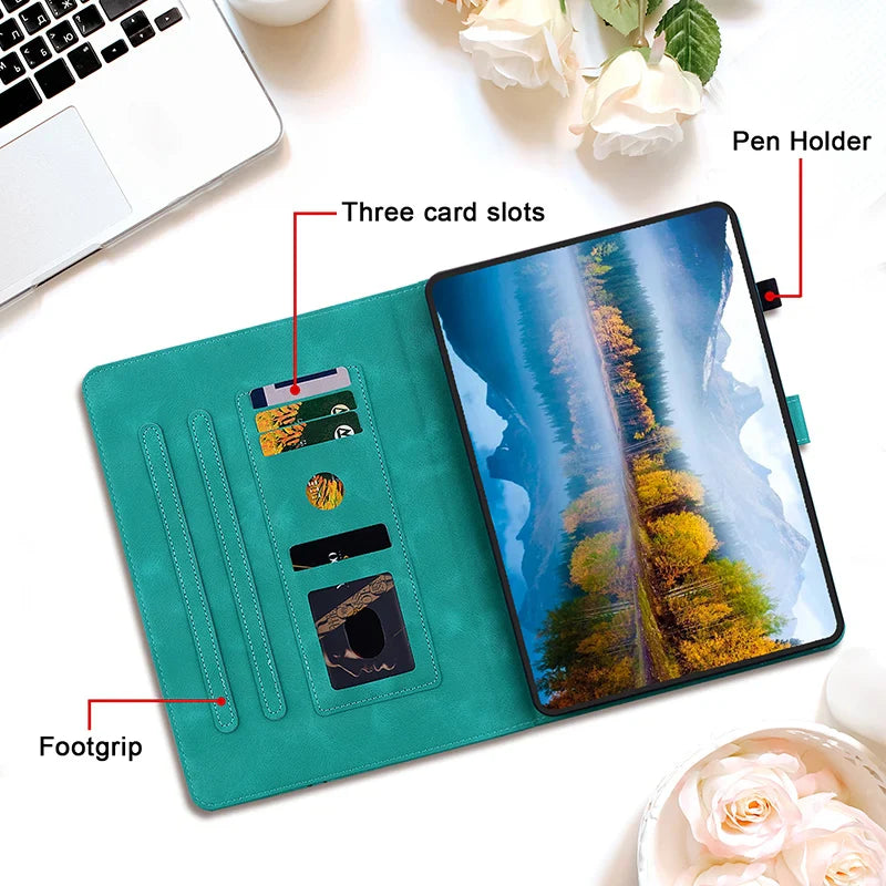 Leather Case For Lenovo Tab K11 Plus xiaoxin PLUS 11.45 2024 Case P12 Pro 12.7 Y700 2025 xiaoxin PAD PRO 12.7 2025 Tablet Cover