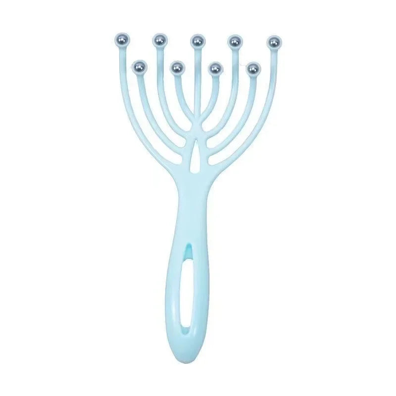 Nine claw massager head massage ball soul extractor scalp comb relaxation and stress relief scratching tool