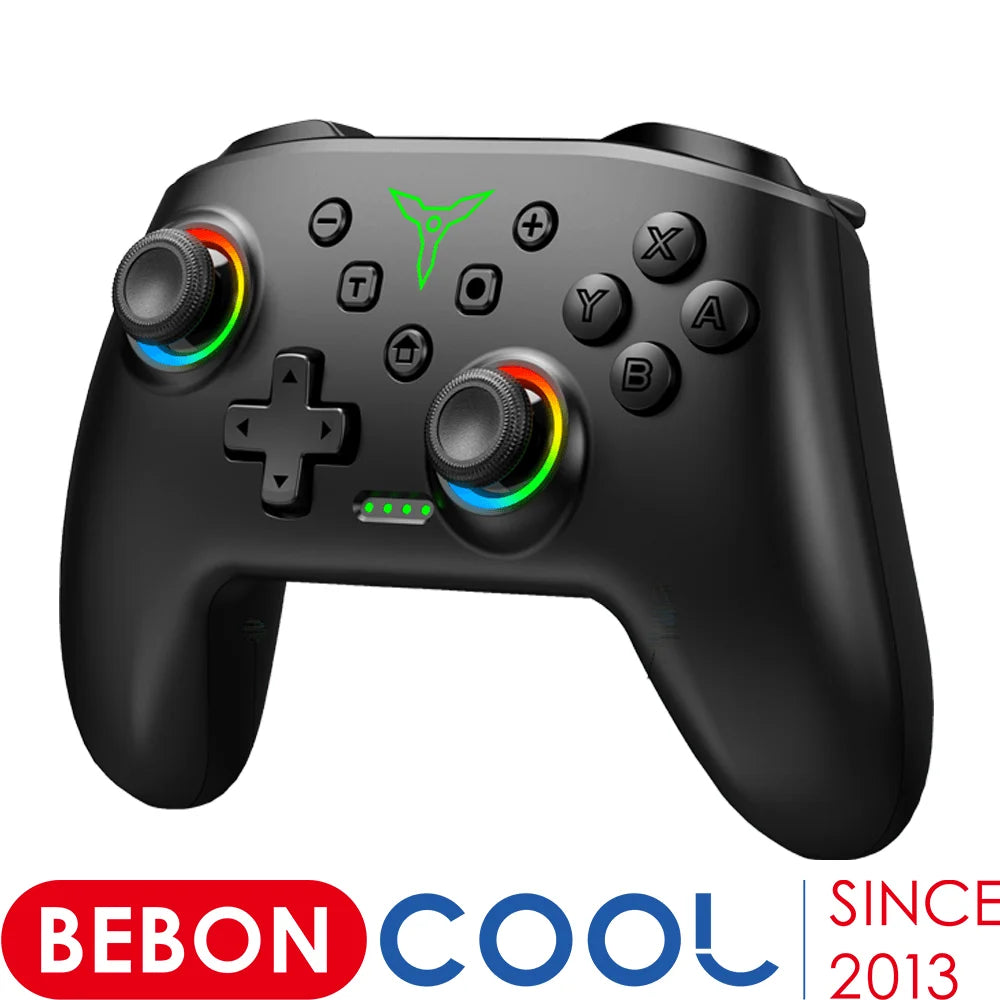 RGB Wireless Controller For Nintendo Switch Pro/Switch 2 Origina Joystick Gamepad Professional Lag-Free Gamepad Phone Gamepads