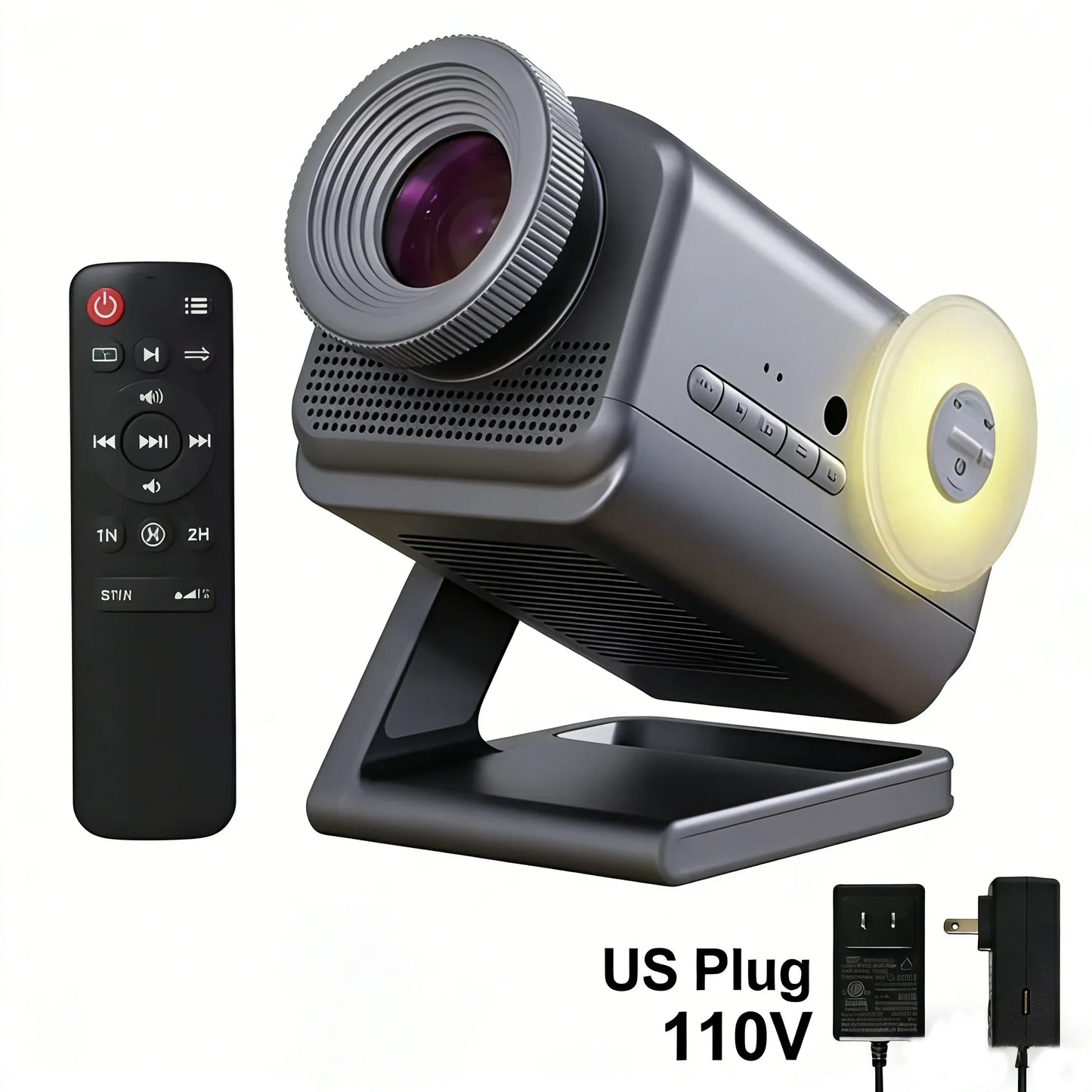 Holographic Star Projector: 60 Dynamic Scenes, 3D HD Floating, Home Cinema Effect, Kids Bedroom Light