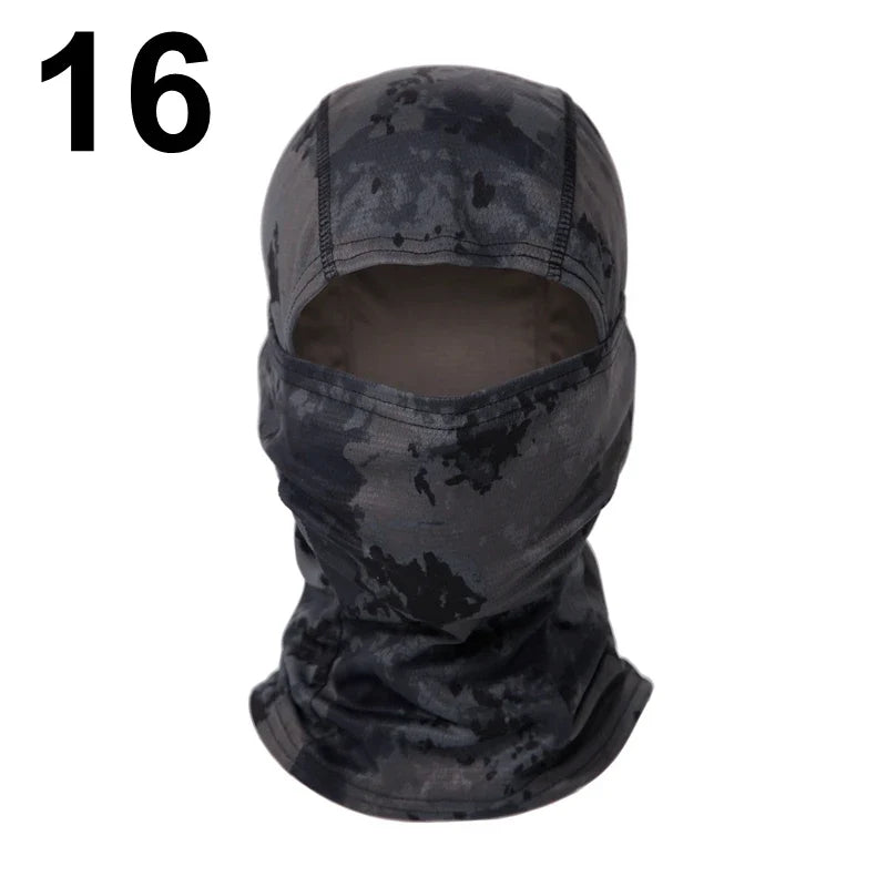 Camouflage Balaclava Full Face CS Mask Ski Cycling Hunting Head Neck