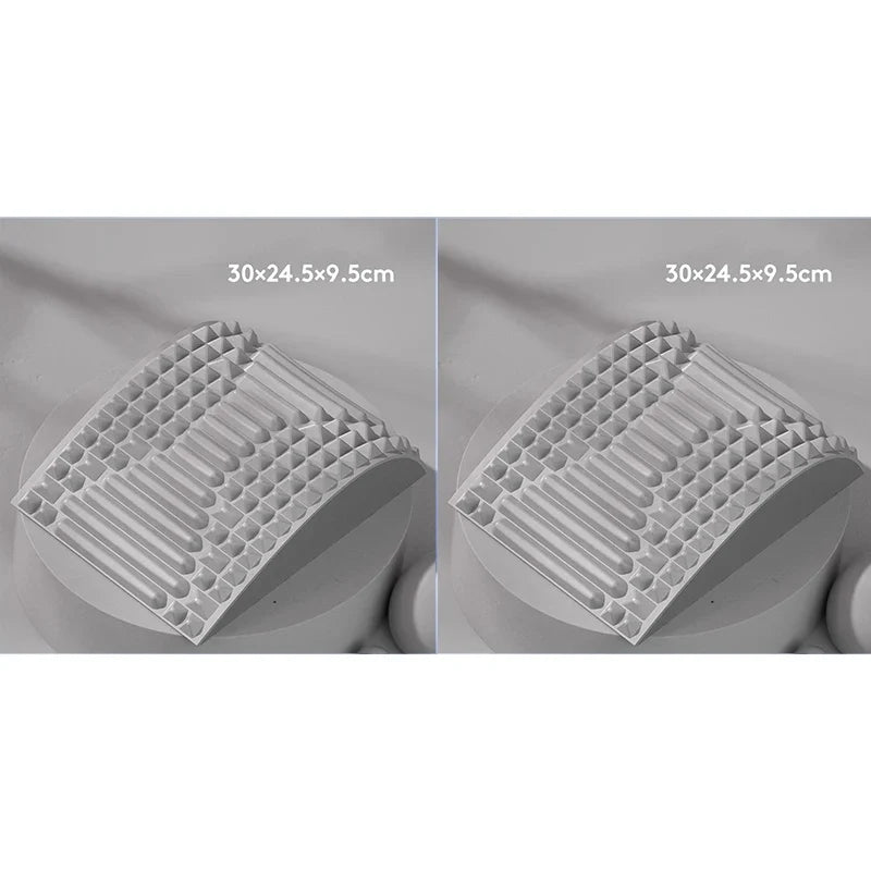 Back Stretcher Neck Pillow Relieve Massage Lumbar Support Massager for Neck Waist Stretch Device for Lower Back Stretcher YBAMQ2