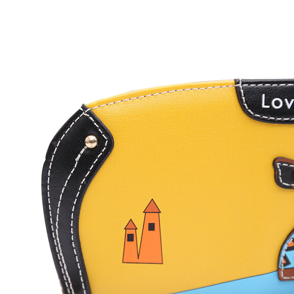 Cartoon Dog Kawaii Coin Purses Women Purse Bag Handbag Designer Wallets Famous Brand Women Wallet Zipper Hasp кошелек женский
