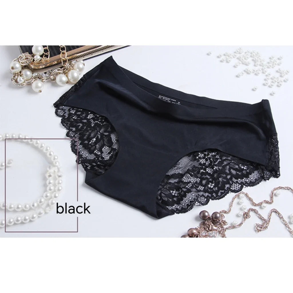 1/3/5/10 seamless women's hollow underwear, comfortable lace underwear, low waist women's underwear, soft women's underwear