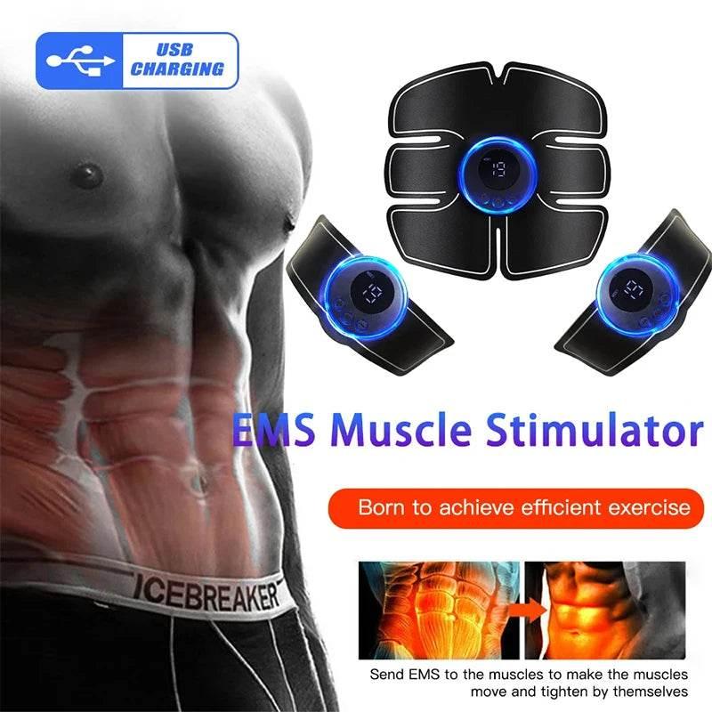 Wireless EMS Muscle Stimulator - 6 Modes, 10 Levels