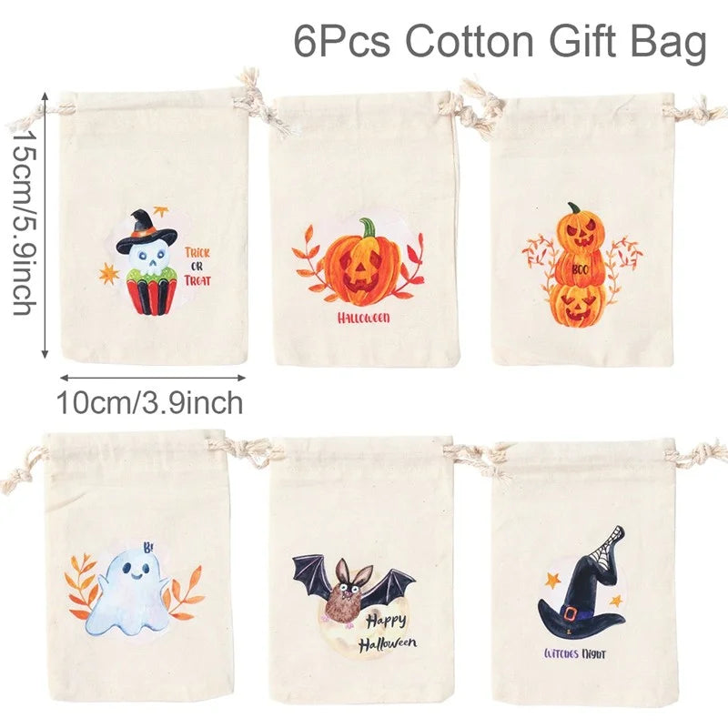 Happy Halloween Banner Bloody Bat Pumpkin Ghost Print Party Backdrop Hanging Banner Halloween Party Decoration For Home