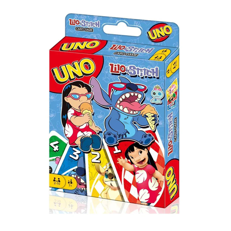 Mattel Games UNO FLIP Card Game for Family Night Featuring Tv Show Themed Graphics and a Special Rule for 2-10 Players