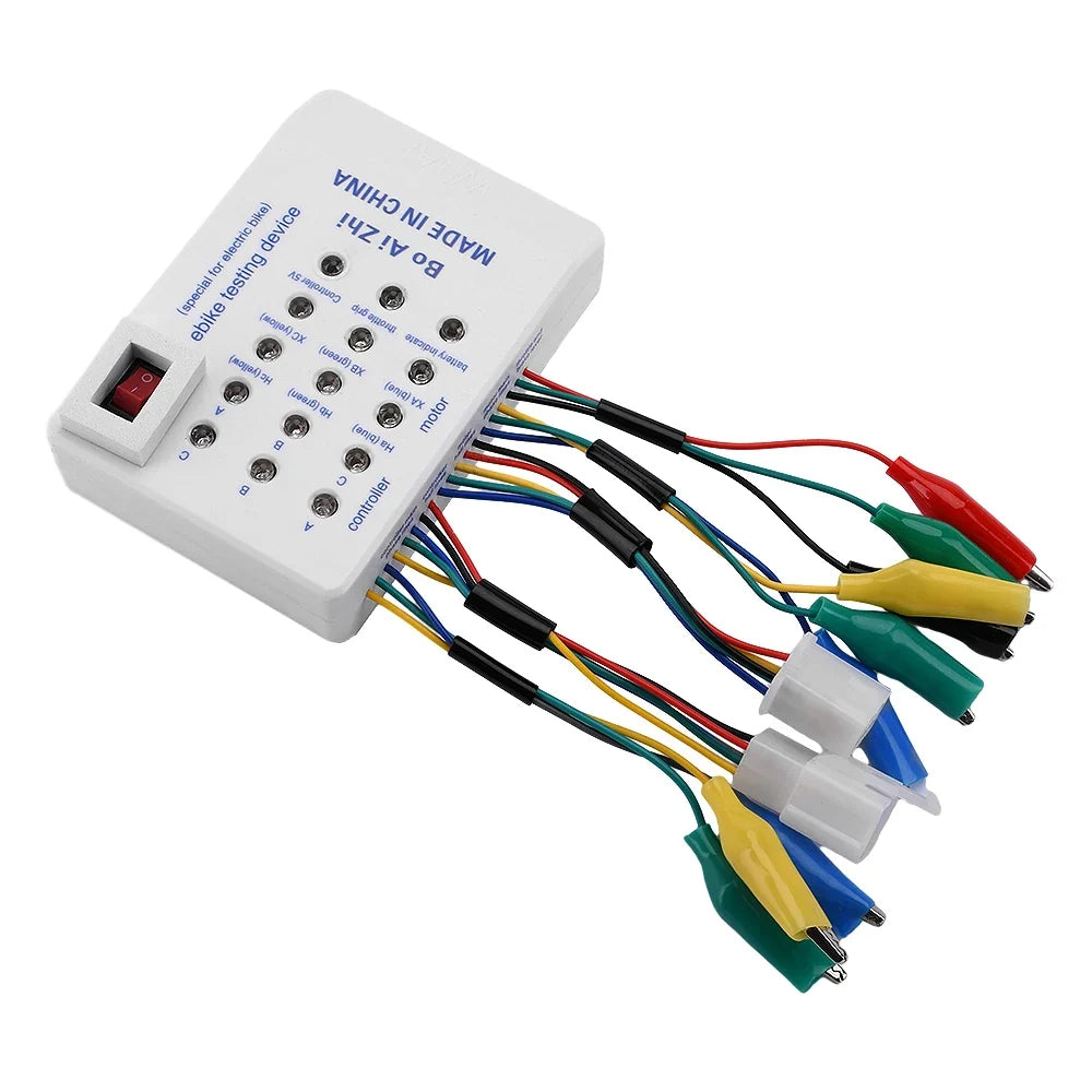 24V/36V/48V/60V/72V E-bike Tester Electromobile Repair Device Scooter Maintenance Detector Brushless Motor Hall Controller