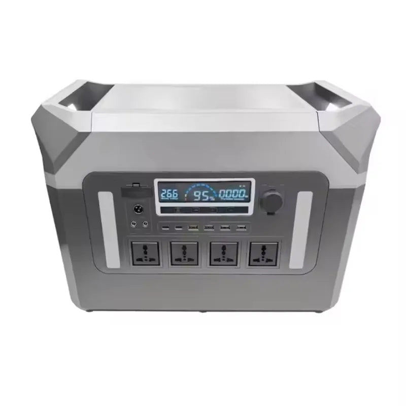 Portable Power Station 2000w 1200w 1000W Solar Emergency Generators for the Home