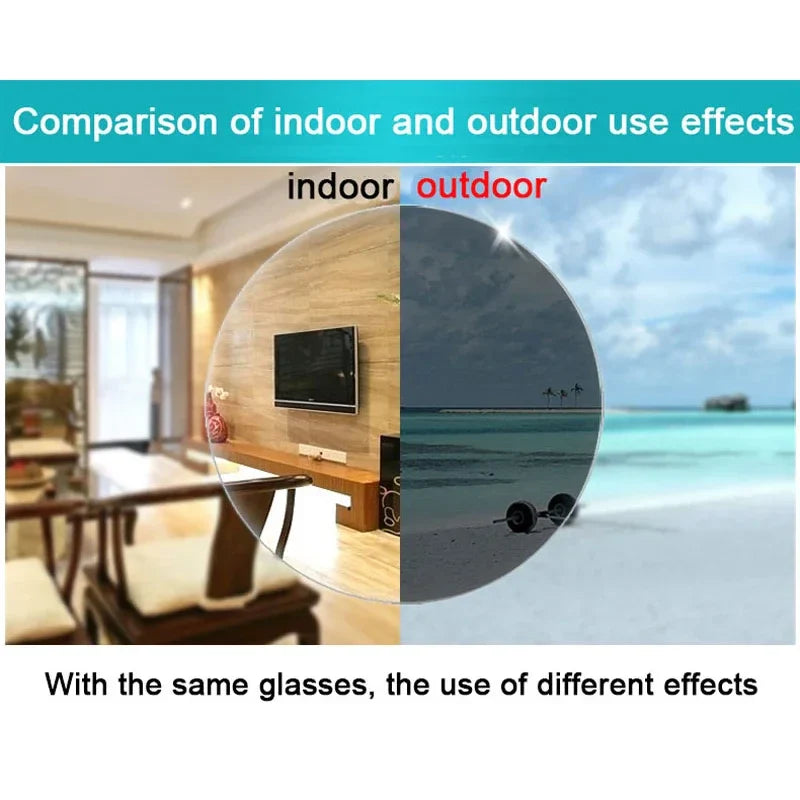 Folding Progressive Photochromic Reading Glasses Men Women Anti Blue Light Multifocal Presbyopia Eyeglasses Diopter +1.0 To +4.0