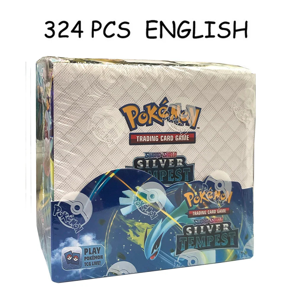 Pokémon Cards TCG: 324Pcs Scarlet & Violet Evolutions Booster Box 36 Pack Box Rare Booster Pack Vamx Collectible Card Toys Gifts