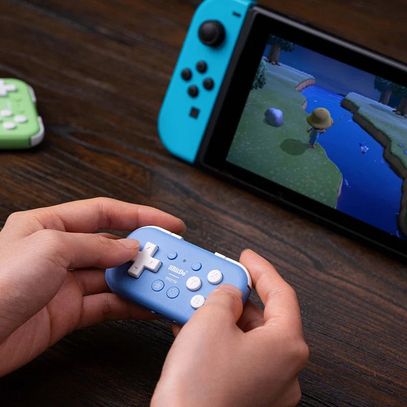 8BitDo Micro Bluetooth Wireless Gamepad for Nintend Switch Windows Android macOS iOS iPadOS Raspberry Pi Game Controller