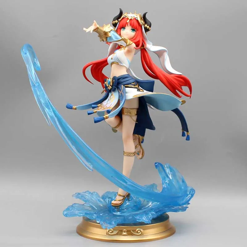 27cm Nilou Genshin Impact Anime Figures Sexy Action Figurine Pvc Statue Model Doll Decorat Collect Decorate Toy Christmas Gift