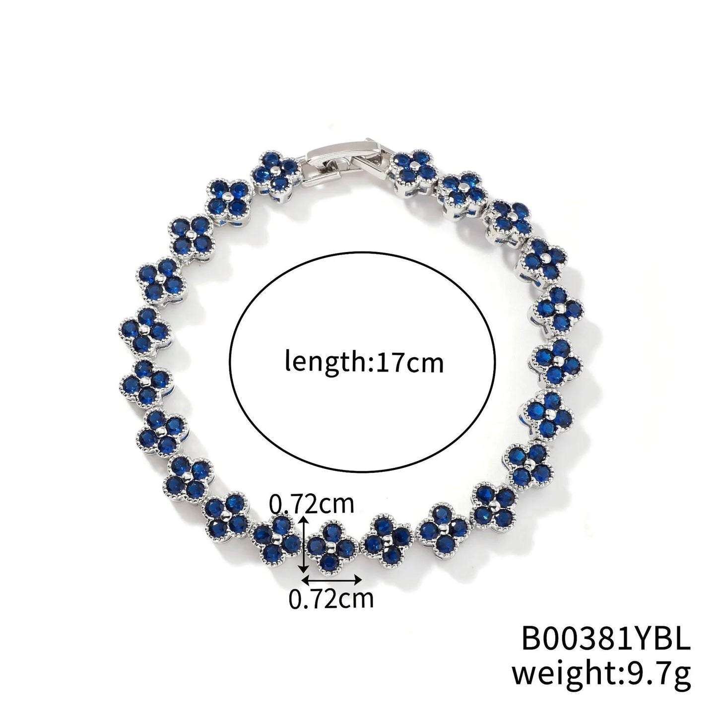 Flower Lucky Stainless Steel Bracelet