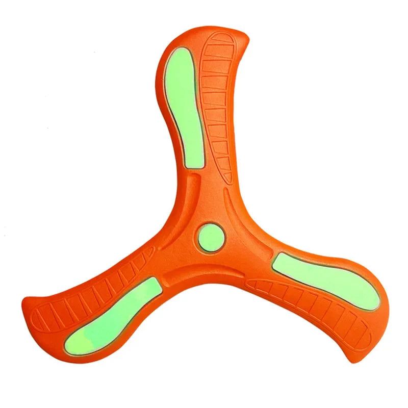Children's Boomerang Toy V-Shaped Dart Returning Boomerang Throwing Target Spinner Three-Bladed Flying Disc Parent-Child