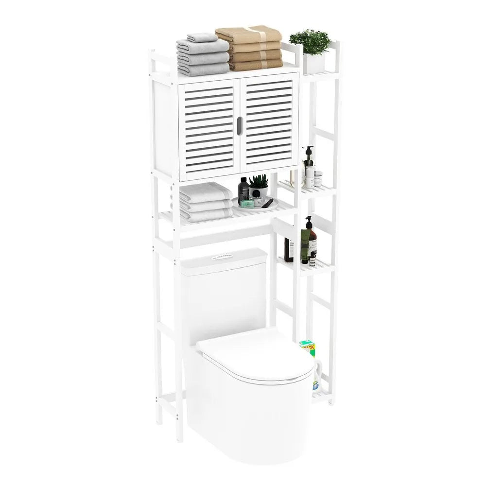 Over The Toilet Storage Cabinet  4  Shelves