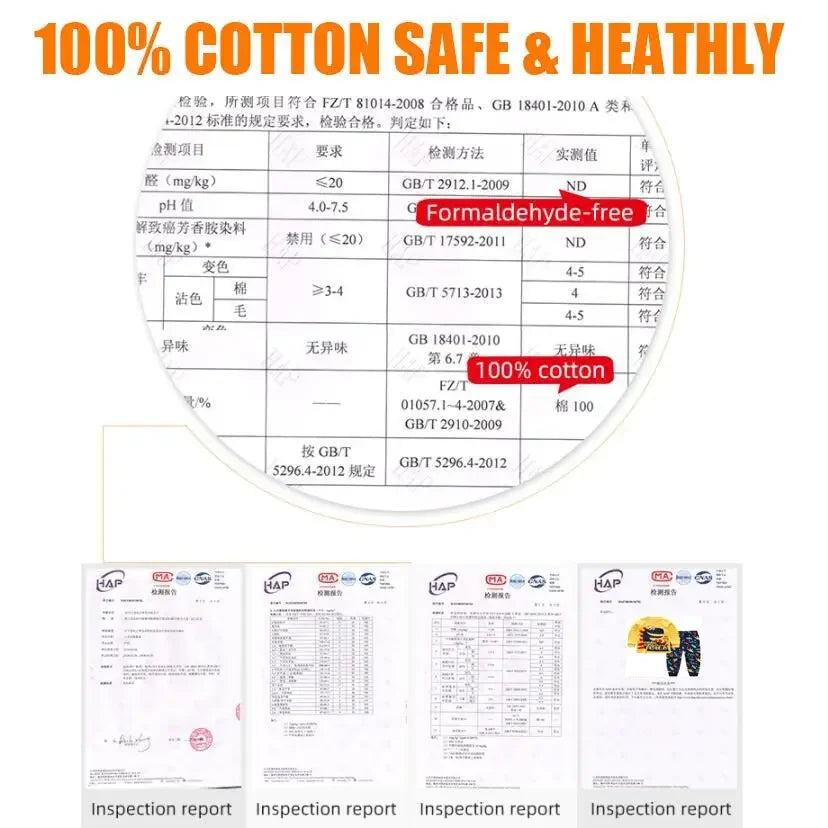 Kids Clothes Children Sets Children's Clothing Boys Girls CottonAutumn winter Clothing Pants Sleepwear Christmas Gift