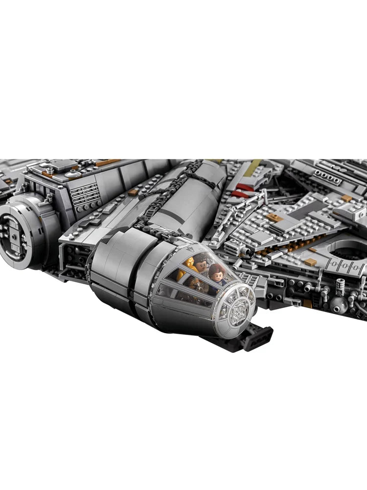 LEGO 75192 Star Wars Ultimate Millennium Falcon Expert Architecture Kit and Starship Model (Adult Version)Puzzle Building Blocks