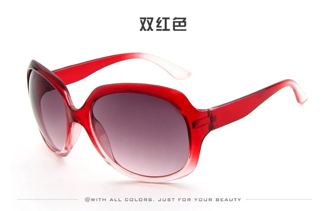 New Fashion Large Frame Sunglasses, European and American Fashion Glasses, Women's Street Photography, Vacation Sunglasses