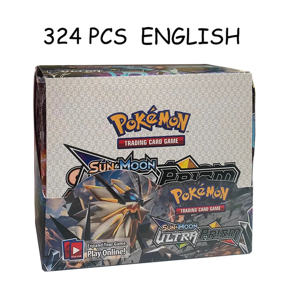 Pokémon Cards TCG: 324Pcs Scarlet & Violet Evolutions Booster Box 36 Pack Box Rare Booster Pack Vamx Collectible Card Toys Gifts