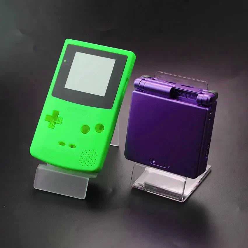 1piece For GB GBC GBA SP 2DS 3DS PSP PSV Game Console Exhibition Clear Plastic Transparent Stand Shelf Window Counter Display