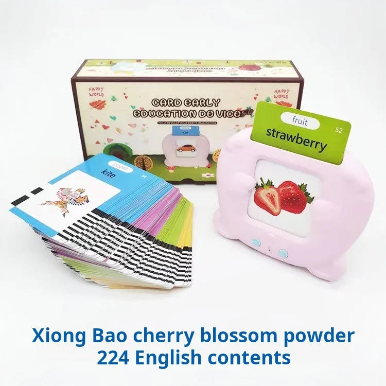 English digital camera children's educational enlightenment early learning machine children's intelligence development toy card