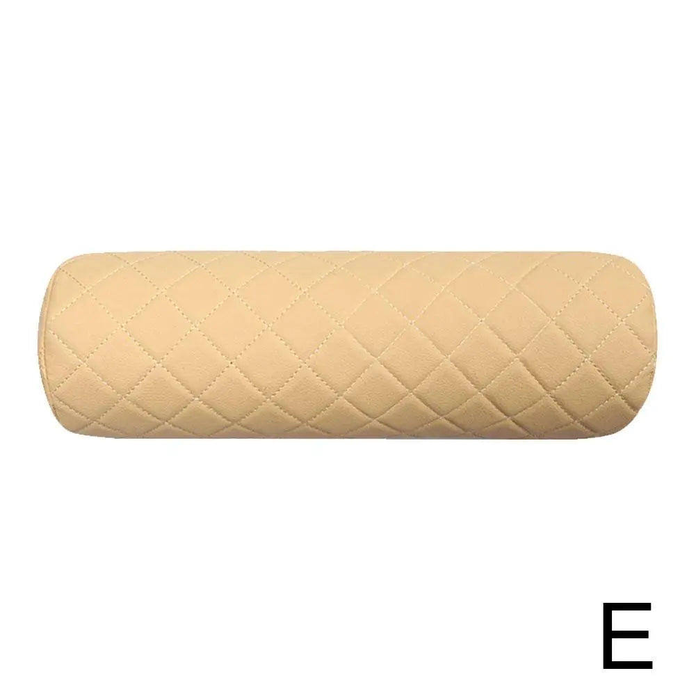 Luxury Car Seats Neck Pillow Leather Memory Soft Breathable Comfortable Relax Neck Support Car Office Chair Headrest Protector
