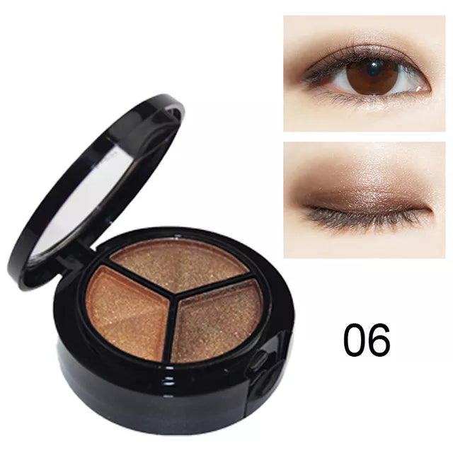 NEW IN Colors Shimmer Glitter Eye Shadow Palette Makeup Copper Bronzer Sliver Grey Metallic Smoky Eyeshadow Nude Cosmetics