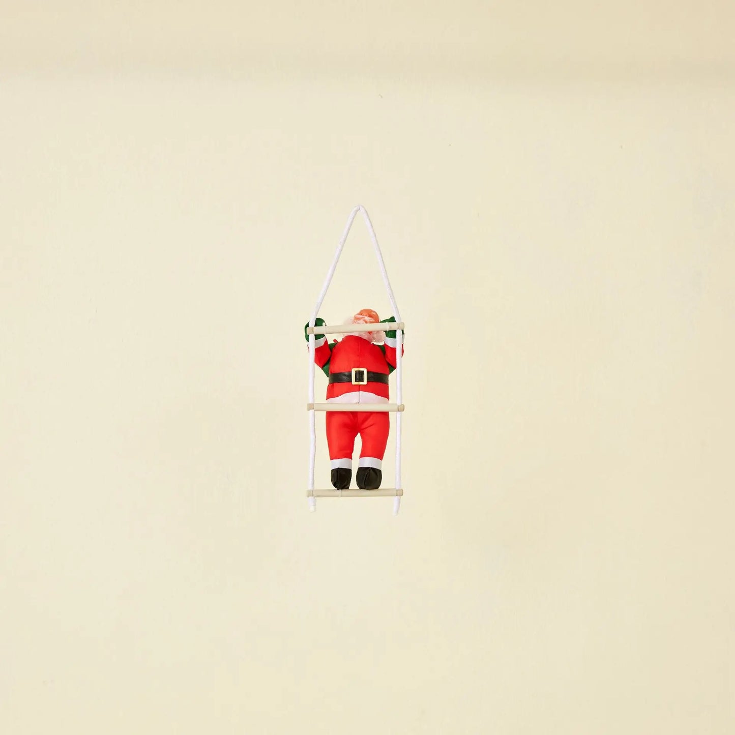 Christmas Car Decoration Rear Roof Creative Ladder Santa Claus Pendant Personalized Chimney Doll Atmosphere Ornament Party Props