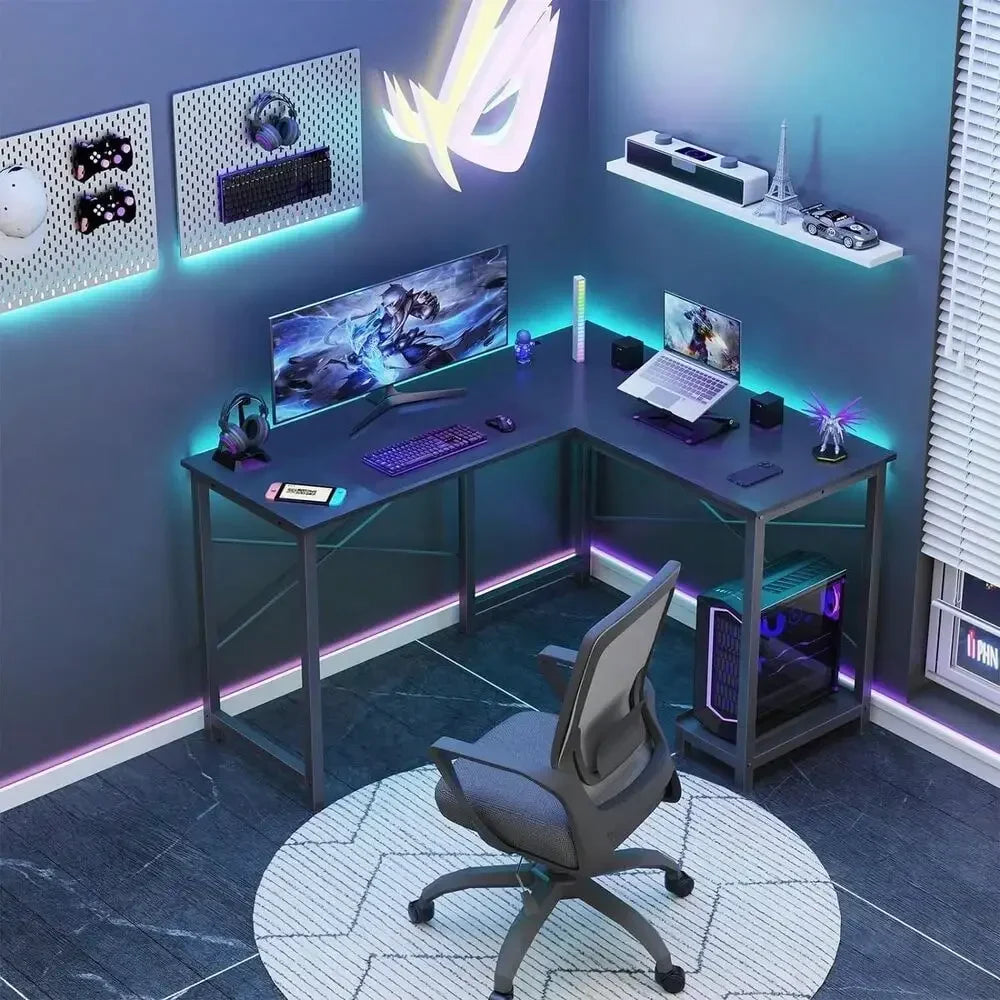 Home Office L Shape Corner Computer Desk
