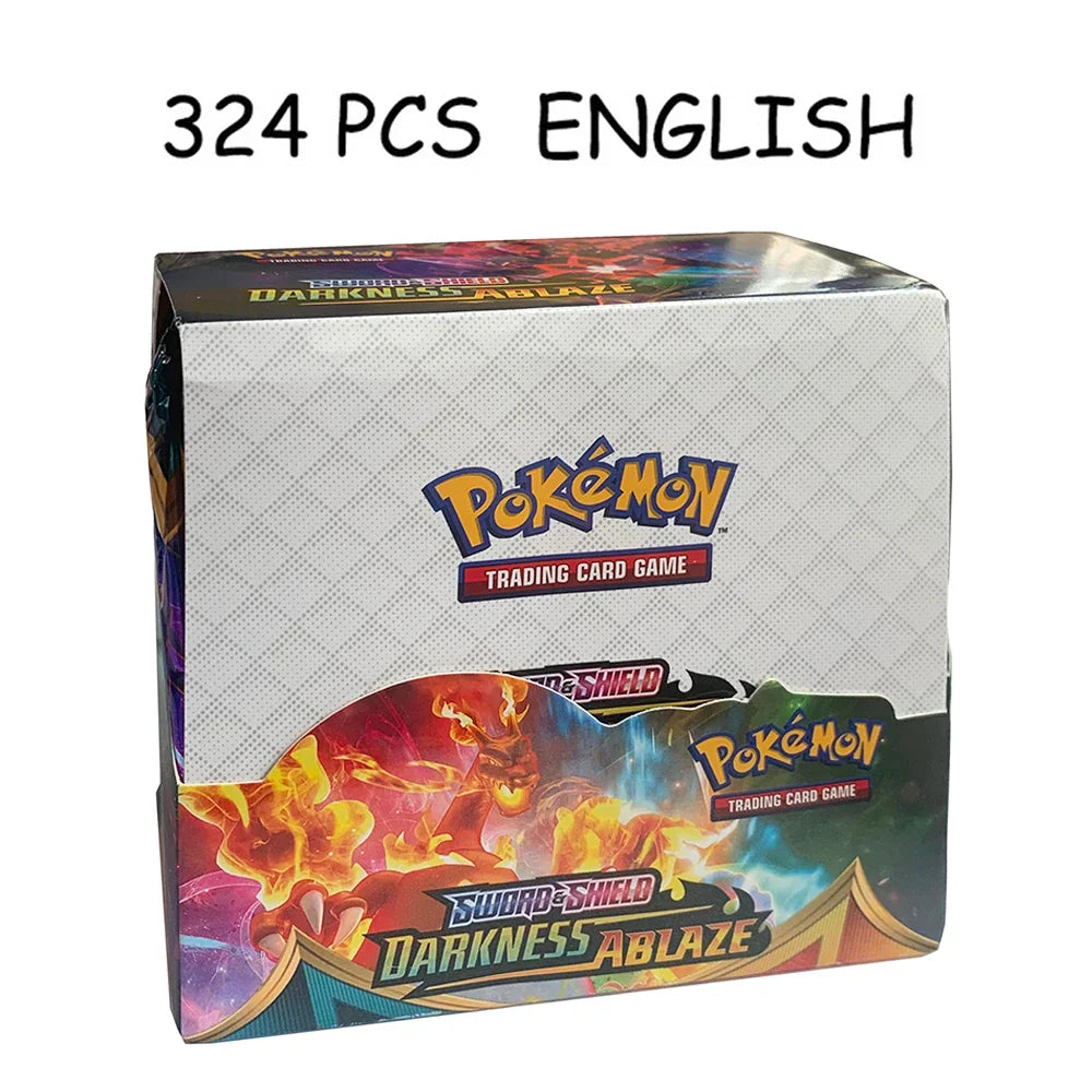 Pokémon Cards TCG: 324Pcs Scarlet & Violet Evolutions Booster Box 36 Pack Box Rare Booster Pack Vamx Collectible Card Toys Gifts