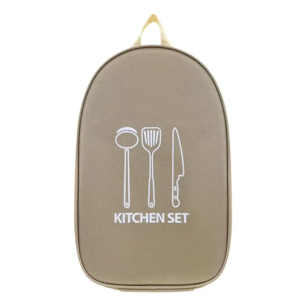 Camping Kitchen Utensil Organizer Bag,Waterproof Travel Storage Pouch for Cooking Tool,Organizer Pouch for Outdoor Cooking Tools