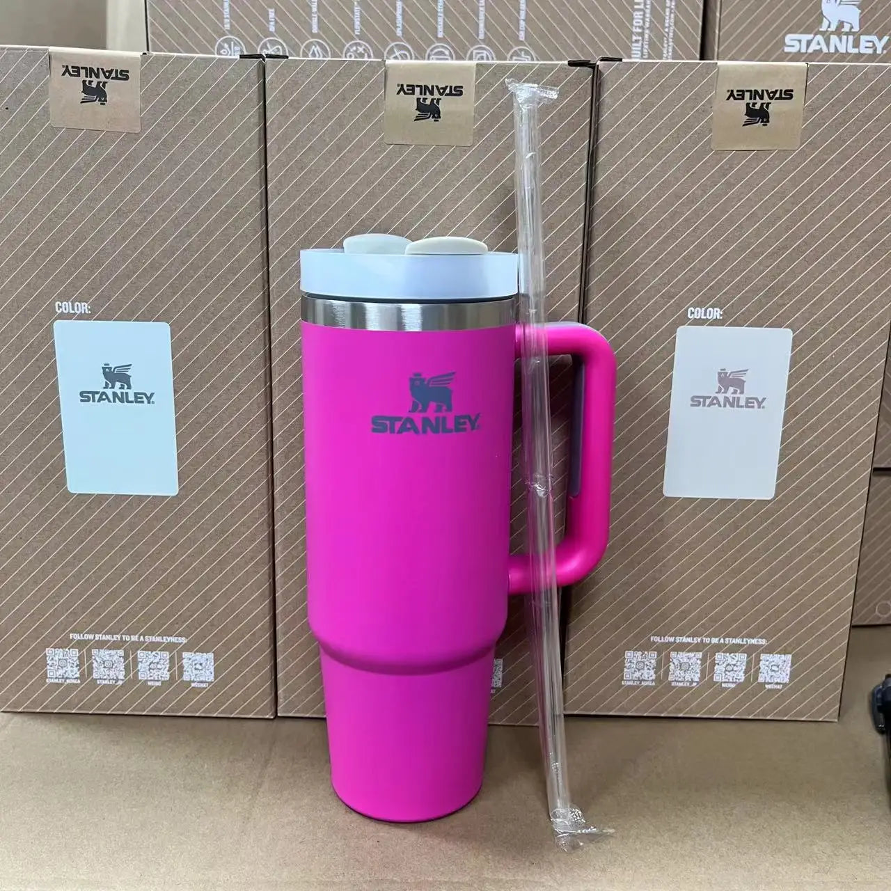 Stanley  Stainless Steel  Tumbler with Lid and Straw 30oz/887M Vacuum Insulated Mug Double Wall Thermal Iced Travel Outdoors Cup