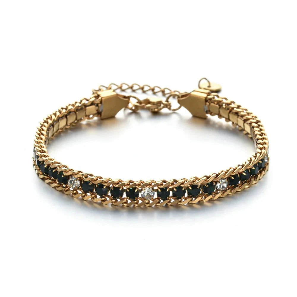 Crystal Cubic Zirconia Bracelet