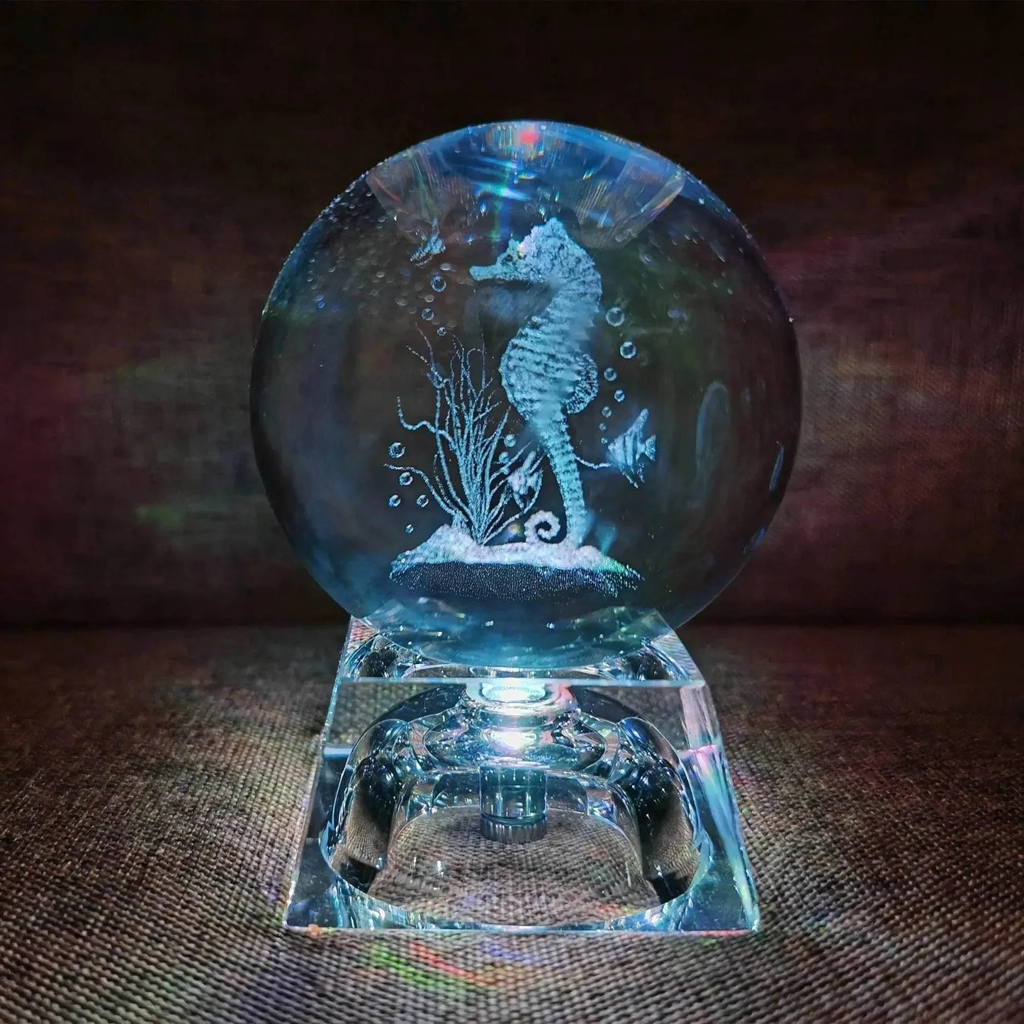 3D LED Crystal Ball Collectible