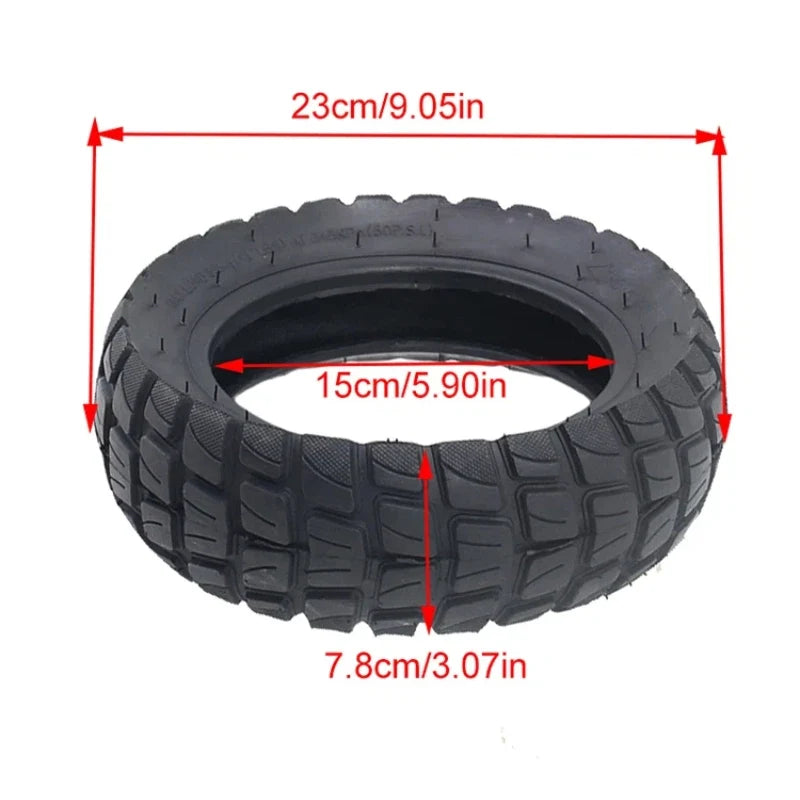 80/65-6 tires are suitable for electric scooters with 10 inch wear-resistant inner and outer tire accessories