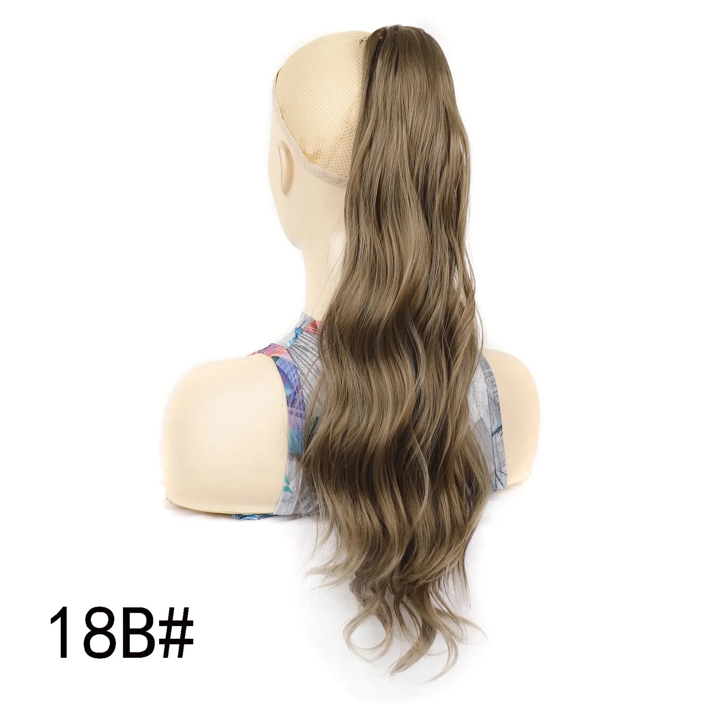 Ponytail Extension Claw Clip Hair Extensions Short Claw Ponytail Wavy Curly Clip In Ponytails Hairpiece for Women Christmas