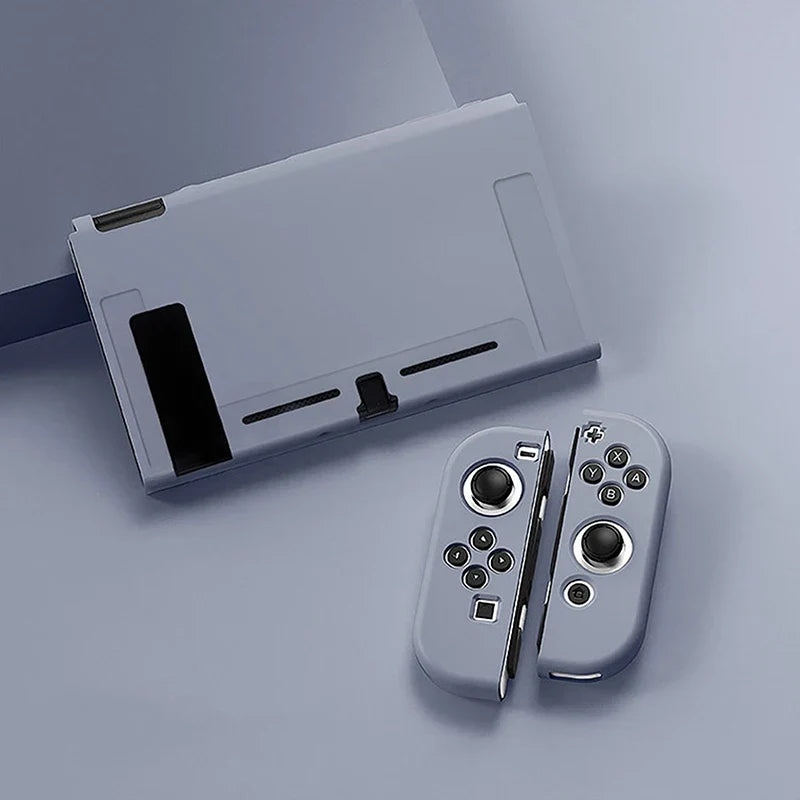 Protective Case Compatible with  Switch OLED Console and Joy-Cons,Switch Can Be Inserted in Dock with Shell Nintendo Switch Skin