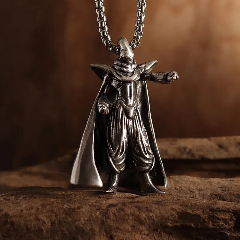 Gothic Wings Grim Reaper Pendant Half Body Skull Necklace Biker Punk Rock Jewelry Halloween Gift