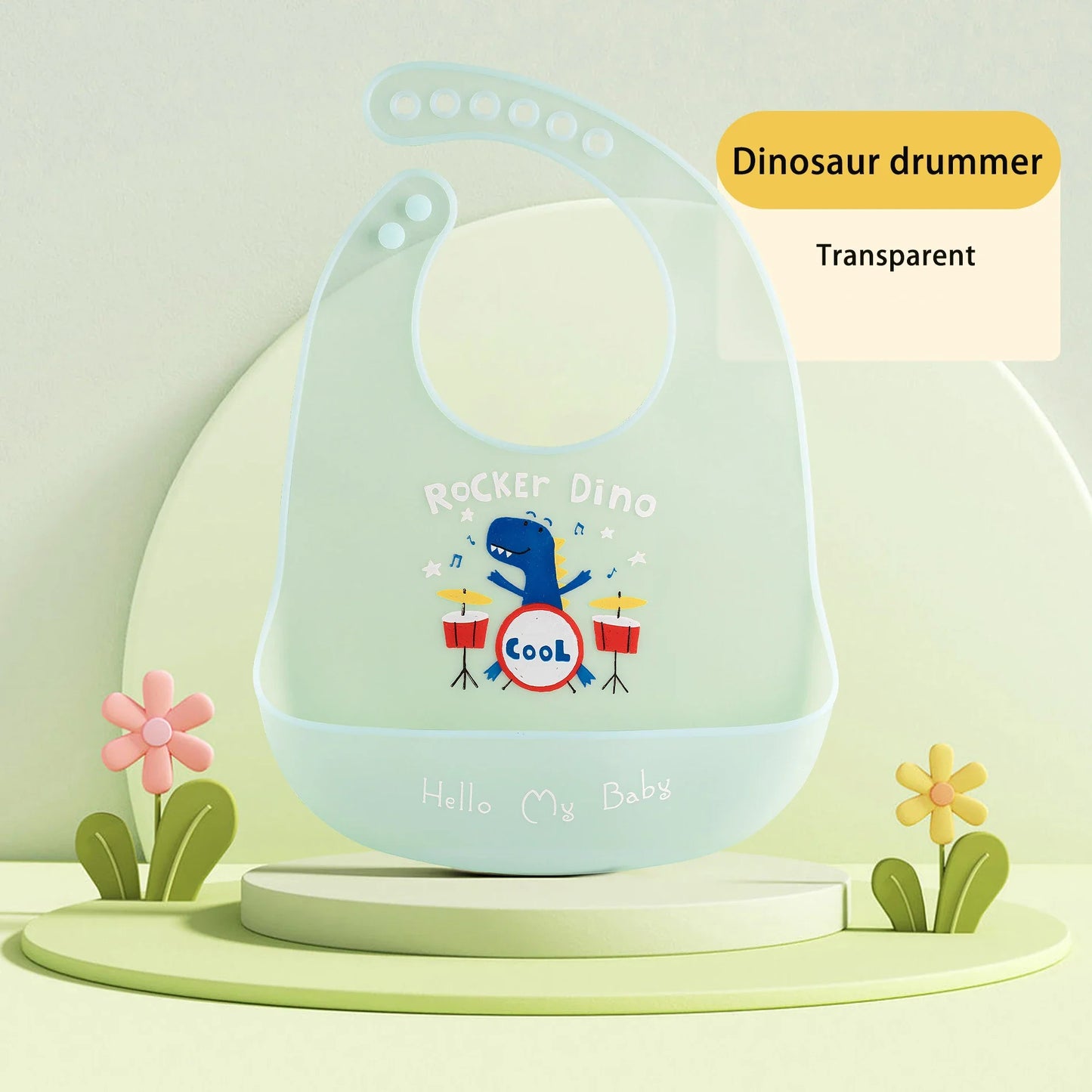 Transparent Waterproof Baby Bibs For Baby Kid Soft Silicone Feeding Bib Summer Baby Stuff Feeding Girl Boy Bibs Burp Cloths New