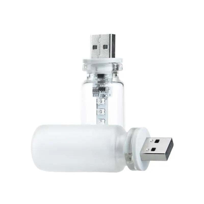 USB Ambient Mood Light, Touch Control Dimmable for Bedroom or Car, Soothing Multi-Color Nightlight & Perfect Gift Idea