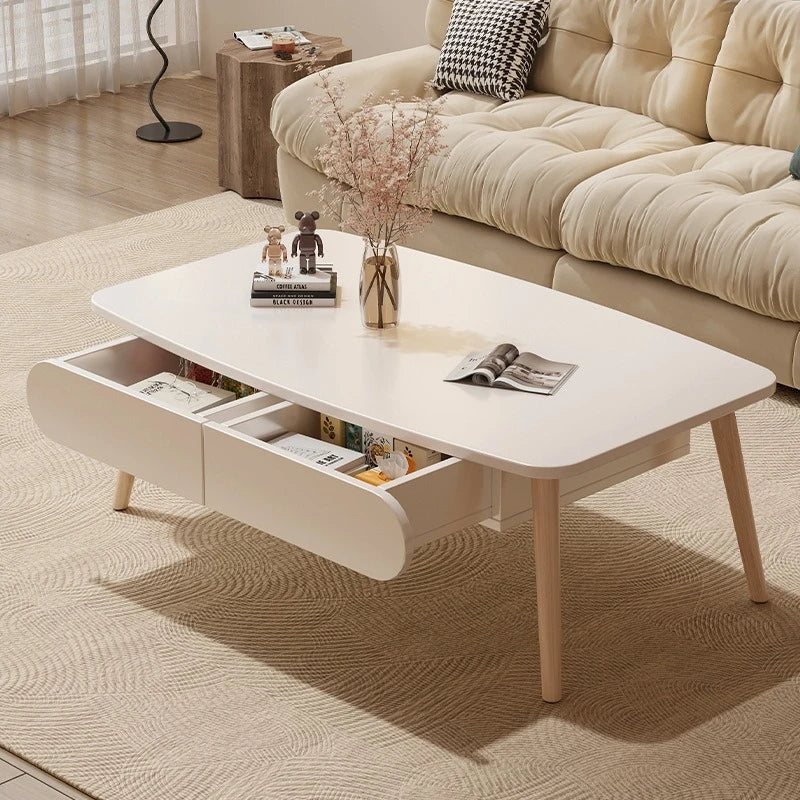 Tea table, modern home, living room, small apartment.